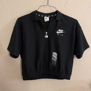 NWOT Nike Air Cropped Quarter Zip